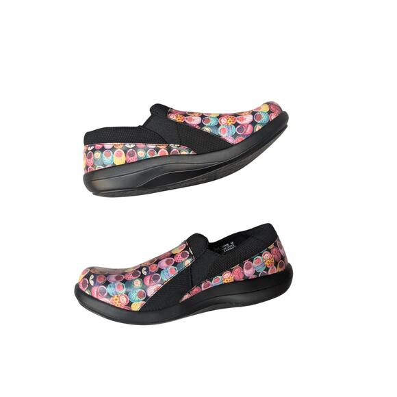 Alegria Duette Fresh Baked Nursing Shoe in Black Size 40 (US 9.5) - Picture 3 of 6